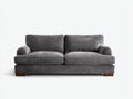 Sofás 2 plazas de tela 178x90x82 cm - gris - diseño moderno para salón